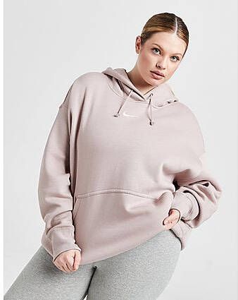 Nike Sportswear Phoenix Fleece Oversized hoodie voor dames(Plus Size) Brown Dames