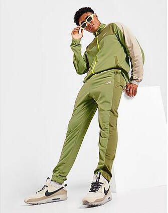 Nike Sportswear Sport Essentials Trainingspak van poly knit materiaal voor heren Alligator/Pilgrim/Yellow Strike/Rattan Heren