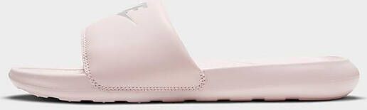 Nike Victori One Slipper voor dames Barely Rose/Barely Rose/Metallic Silver Dames