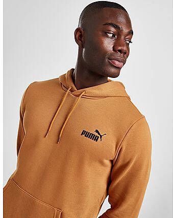 Puma Core Small Logo Overhead Hoodie Brown Heren