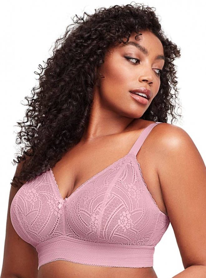 Glamorise Bh in bralettemodel Mauve