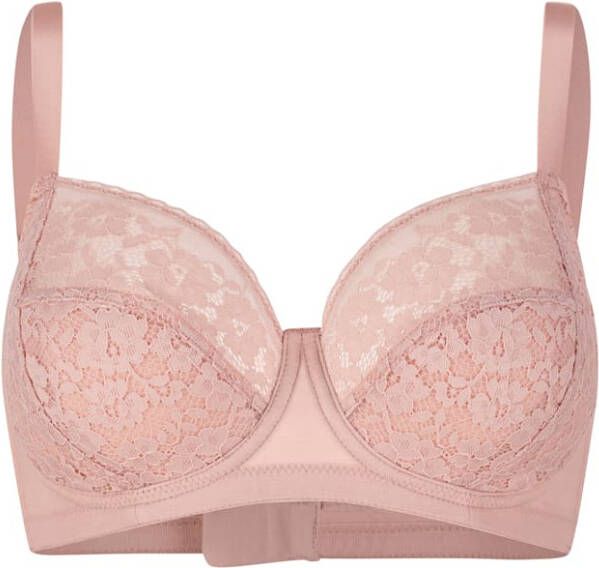 harmony Beugel bh van comfortabel katoen Oudroze