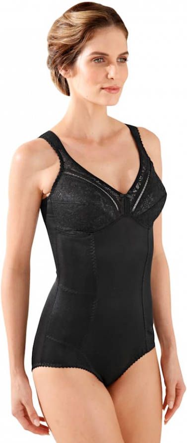 harmony Corselet van corrigerend materiaal Zwart