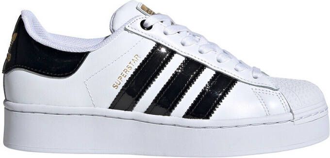 Adidas Originals Superstar Bold sneakers wit/zwart/goud