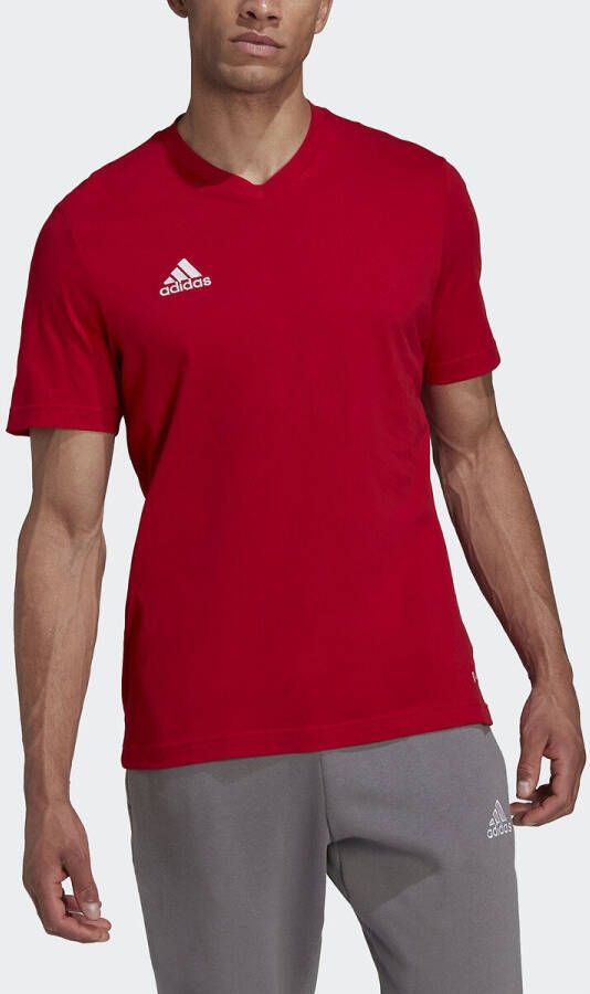 Adidas Performance Senior sport T shirt rood