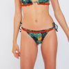 Banana moon Jaka Greenery brazilian bikinislip met print en franjes online kopen