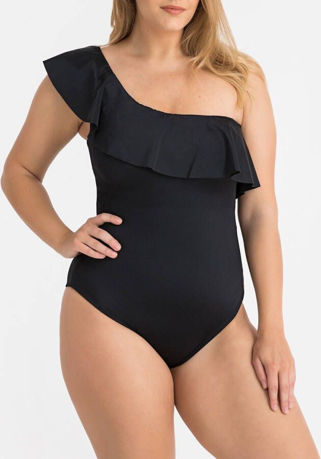 LA REDOUTE COLLECTIONS PLUS Afslankend asymmetrisch badpak