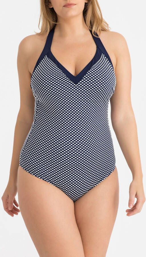 LA REDOUTE COLLECTIONS PLUS Afslankend badpak met gekruiste rug