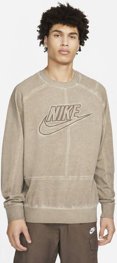 Nike Sportswear Jerseytop met ronde hals voor heren Grijs