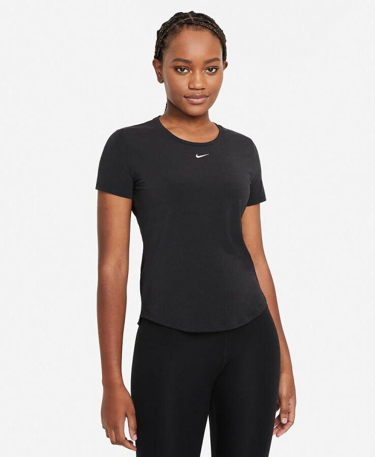 Nike Trainingsshirt Dri FIT UV One Luxe Women's Standard Fit Short Sleeve Top