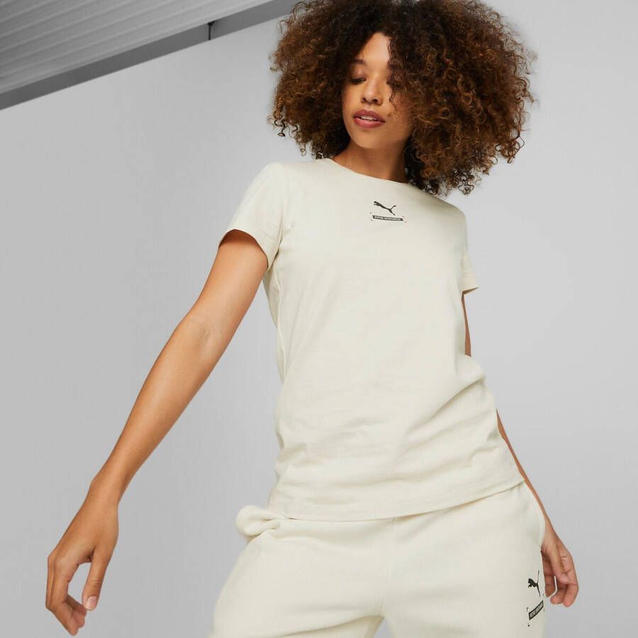 Puma T shirt met ronde hals Better Tee, zonder kleuring