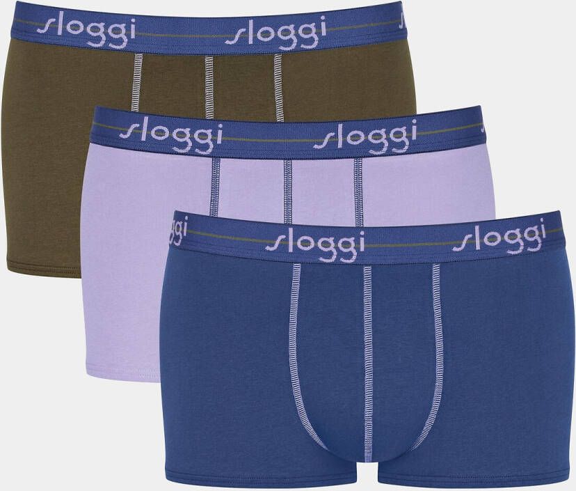 Sloggi Set van 3 boxershorts Start