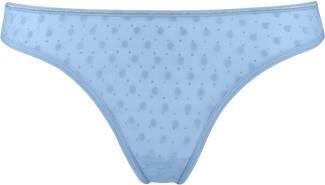 Marlies Dekkers Petit Point Butterfly String | Light Blue And Silver