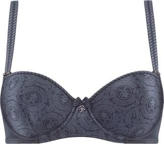 Marlies Dekkers Savage Sadie Plunge Balconette Bh | Wired Padded Grisaille Grey 80f