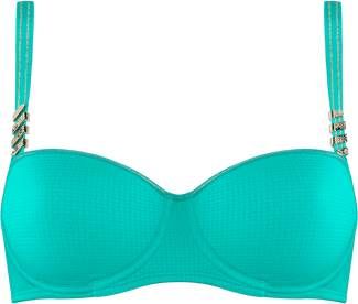Marlies Dekkers Siren Of The Nile Balconette Bh | Wired Padded Turquoise 70b