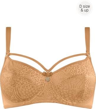 Marlies Dekkers Space Odyssey Niet voorgevormde Balconette Bh | Wired Unpadded Sparkly Mocha And Bronze 75e