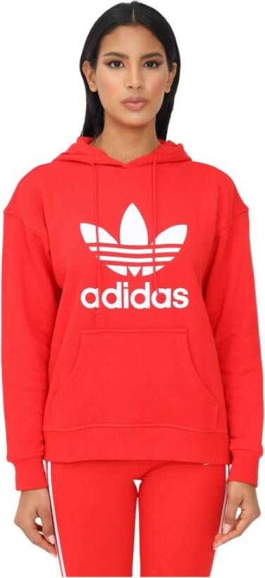Adidas Hoodies & Sweatvesten Oranje Dames