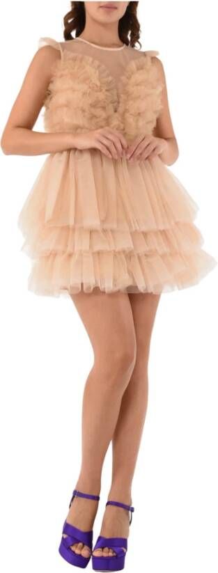 Aniye By Feestkleedjes Beige Dames