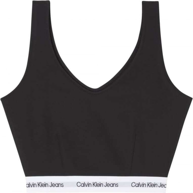 Calvin klein Bralette Jeans CONTRAST TAPE MILANO STRAPPY TOP