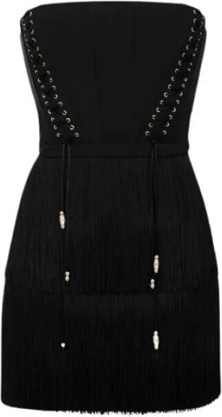 Elisabetta Franchi Casual kleedjes Zwart Dames