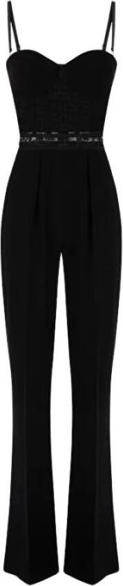 Elisabetta Franchi Jumpsuits Zwart Dames