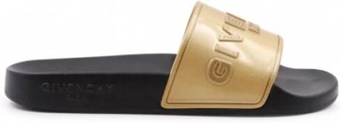 Givenchy Bathing shoes Paris rubber , Geel, Dames