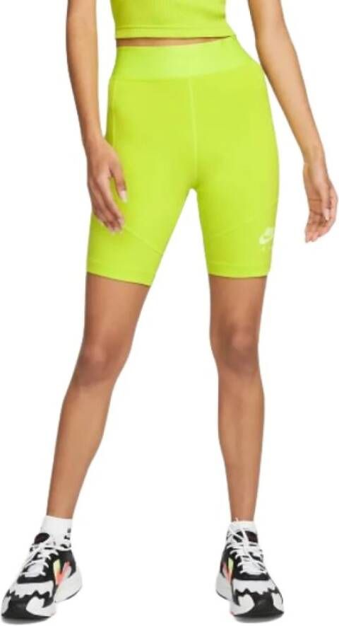 Nike Air Bikeshorts voor dames Groen