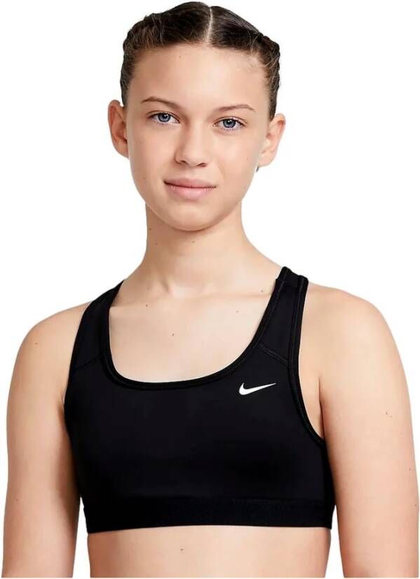 Nike Top sportia swoosh da1030 , Zwart, Dames