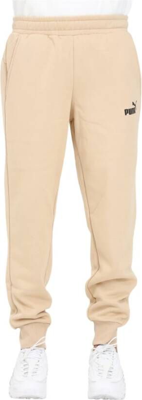 Puma Trousers Beige , Beige, Unisex