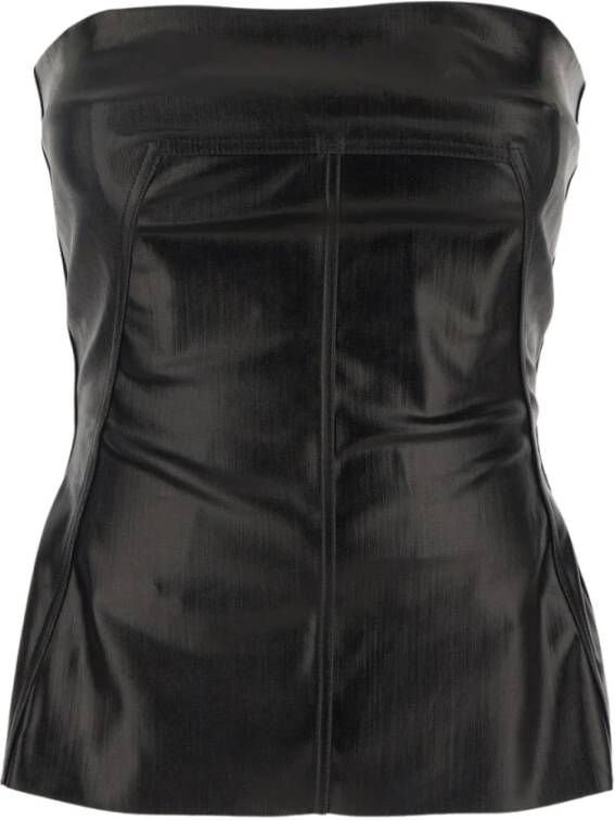 Rick Owens Bustier top , Zwart, Dames