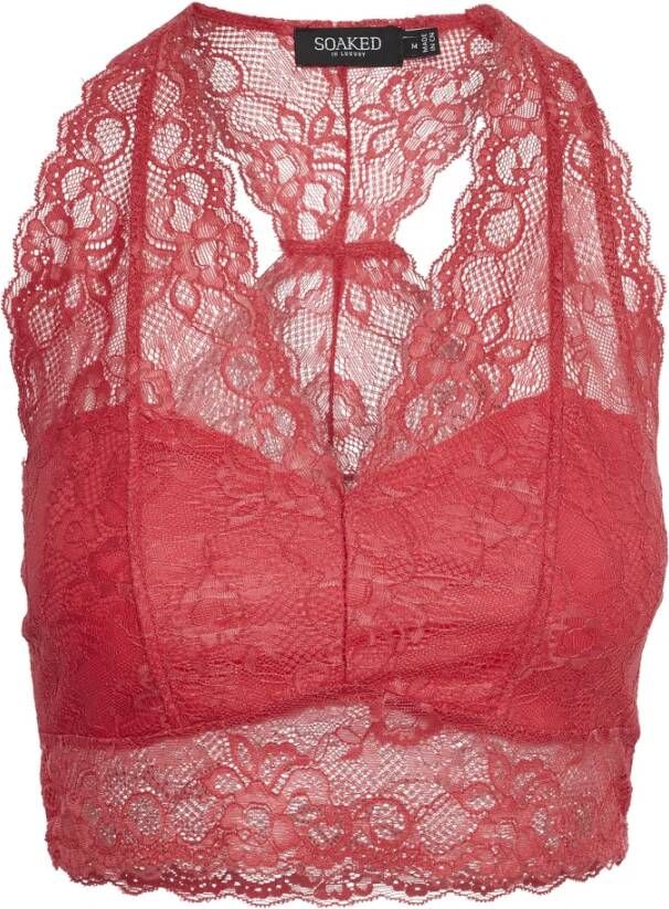 Soaked in Luxury Sldolly bralette , Rood, Dames