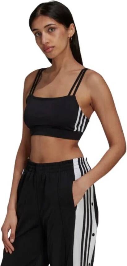 Adidas Originals Club Dames Sport Bras/Sport Vests Black 79% Polyester, 21% Elastaan