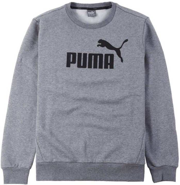 Puma ESS No.1 Crew Sweatshirt , Grijs, Heren