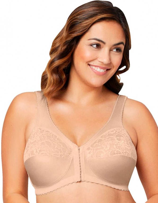 Glamorise Magic lift steun bh met steunfunctie Nude