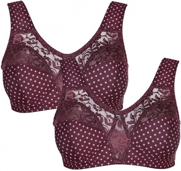 harmony Bh met hoge achterkant Berry