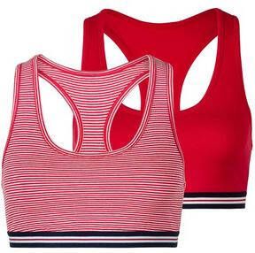 Bench. Bustier met racerback en kleine logoprint achter(set, Set van 2 )