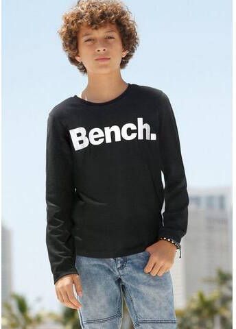 Bench. Shirt met lange mouwen Basic met logoprint
