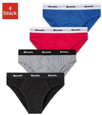 Bench. Slip met contrastkleurig weefband(set, 4 stuks )