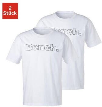 Bench. T shirt met bench print voor(2 delig )