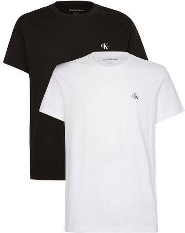 Calvin Klein T shirt 2 PACK MONOLOGO T SHIRT(set, Set van 2 )