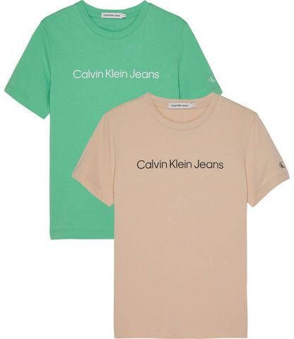 Calvin Klein T shirt(set, 2 delig, Set van 2 )