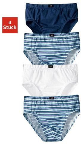 H.I.S Slip coole uni strepenmix(set, 4 stuks )