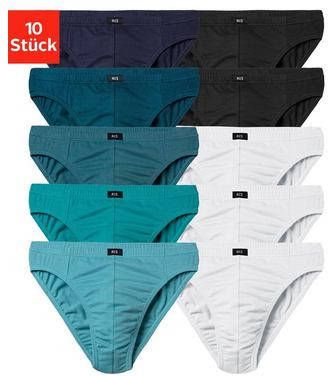 H.I.S Slip in effen kleuren(set, 10 stuks )