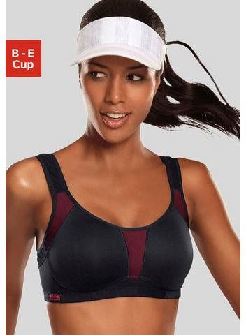 H.I.S Sport bh zonder beugels, met coolmax voor takken van sport met sterke belasting