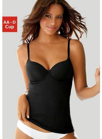 Lascana Bh hemd met steuncups met beugel voor een goede steun