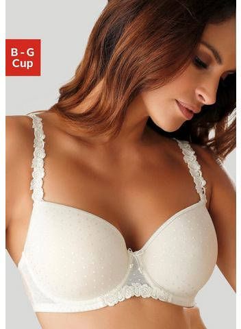 Lascana Bh met steuncups Dessous met beugel, met gegarneerde bandjes
