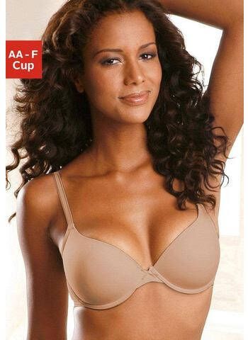 Lascana Bh met steuncups Ela perfect basic met beugel van zijdeachtige microvezel