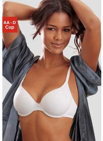 Lascana Bh met steuncups van spacer materiaal, met beugel in basic look