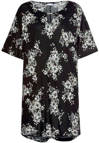 Lascana Lang shirt, met stijlvolle bloemenprint