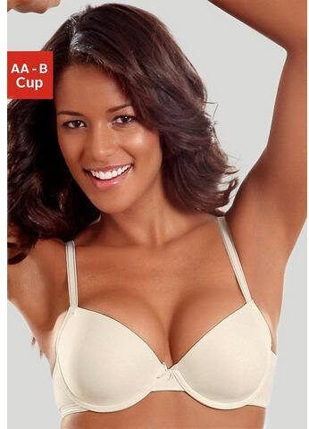 Lascana Push up bh Perfect basic met beugel en uitneembare volledige cups